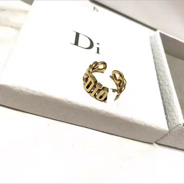 

new female fashion letter ring seiko style fine jewelry sale, Silver