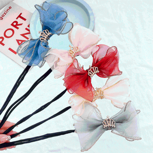 

hair accessories magic donut bun maker diy kids girl bownot yarn braid styling hairpins twist clips hairstyle braiding tool, Slivery;white