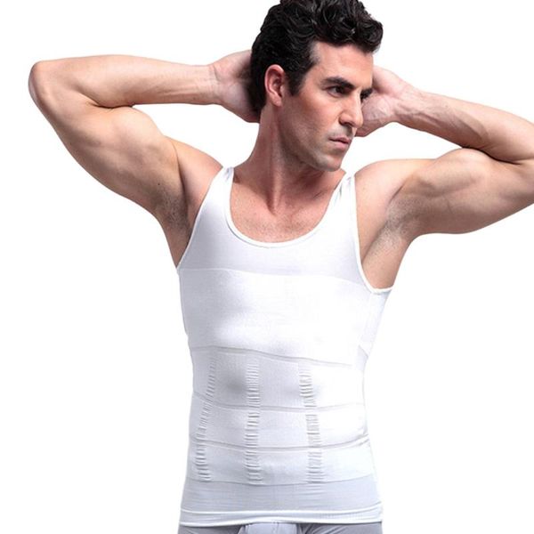 

men's body shapers arrival men shaper slimming breathable cincher shapewear corset for belly tummy vest male, Black;brown