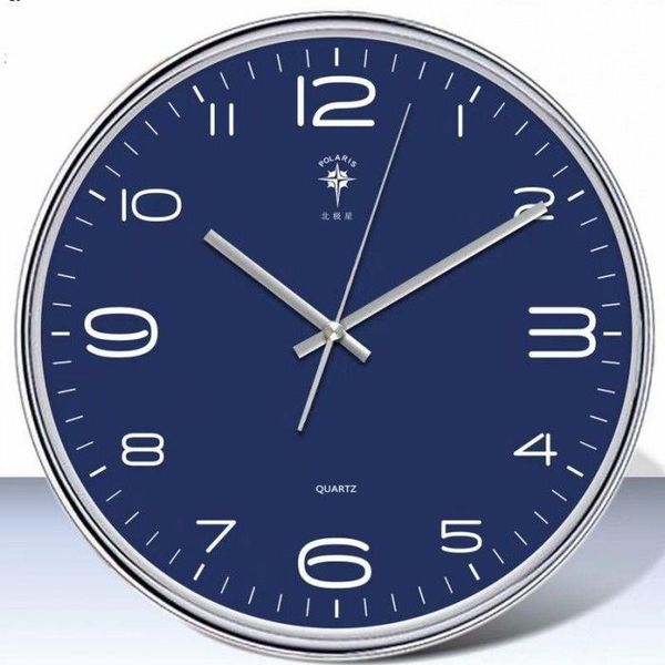

wall clocks clock living room round modern minimalist watch silent home bedroom quartz electronic