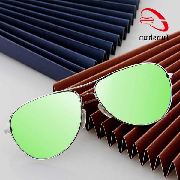 

highend accessories luxury brand sun glass custom mens metal polarized sunglass, Black