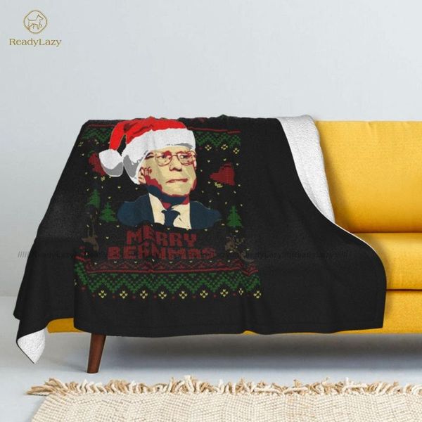 

blankets bernie sanders blanket cool bedspread sherpa fleece car soft