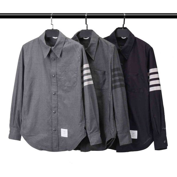 

design clothing brun new wool yarn dyed shirt korean casual coat, White;black