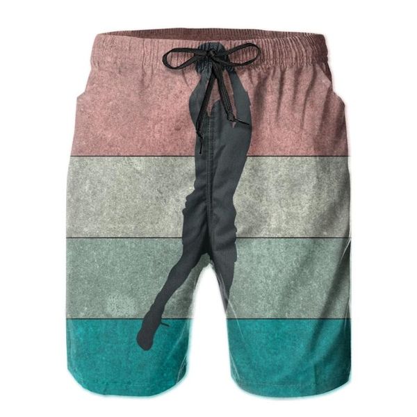 

men's shorts men sweatpants retro basketball surfing beach board swim trunks sport quick dry mesh casual novelty ball for boy, White;black
