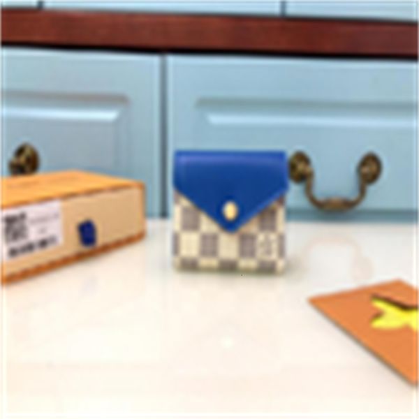 

real chain brand compact designer pouches holders luxury leather n60168 long wallets blue wallet checkered key card flip phone wallet cases, Red;black