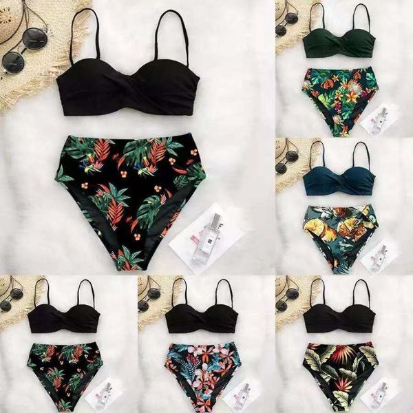 

women's swimwear 2021 bikini two pieces women swimsuit bathing monokin biquini female suit push up set beach-, White;black