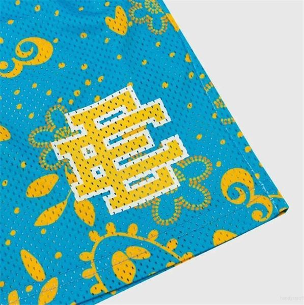 

eric emanuel brands ee basic shorts new york city skyline men's fitness exercise short breathable mesh casual sports pants lf1f, White;black