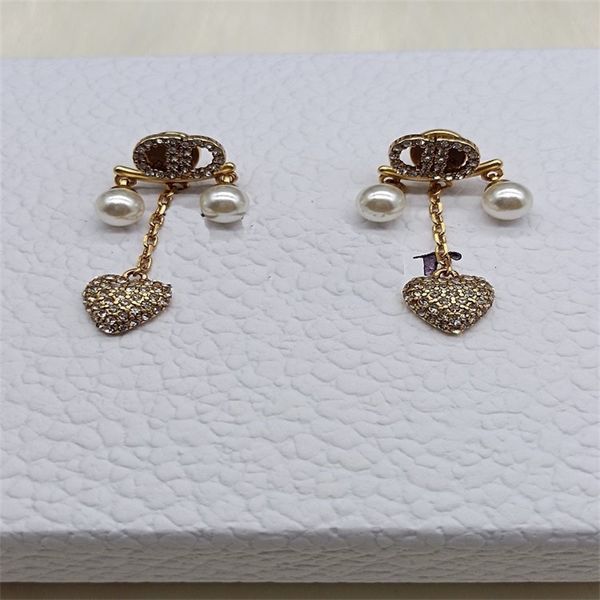 

75%off outlet heart pearl brass used earrings 925 silver needles 4ov0