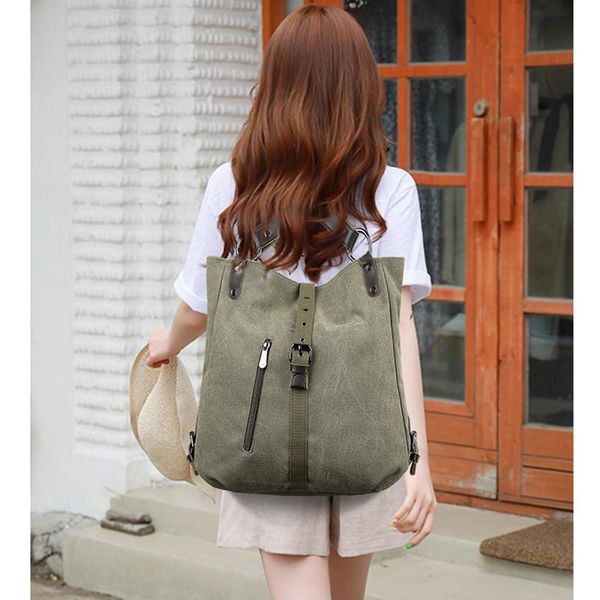 

duffel bags women handbag outdoor leisure crossbody for canvas bag shoulder solid color shopping