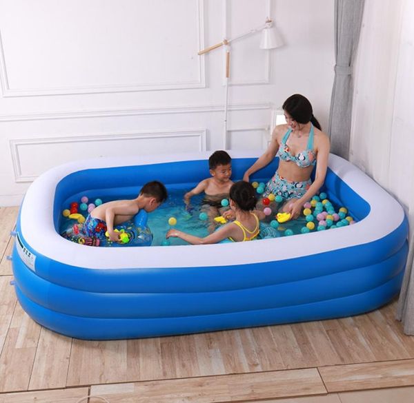 

pool & accessories 120/150/180/210/269/315cm inflatable swimming adults kids bathing tub outdoor indoor portable pools