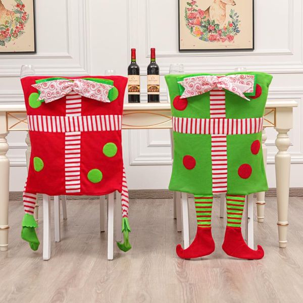 

chair covers product christmas decoration cover home el restaurant elf bow