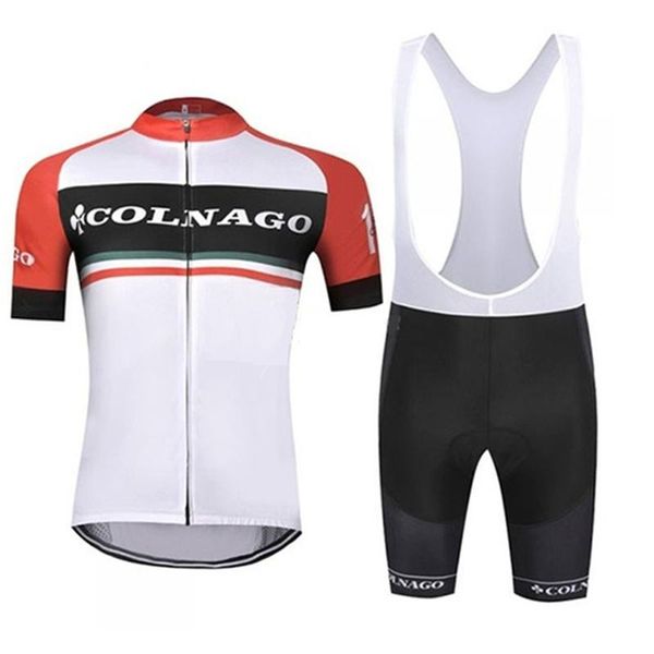 

racing sets 2021 colnago mannen sport past pro team shirts kleding fiets jersey set bib shorts maillot ropa ciclismo gel cycli kits, Black;blue