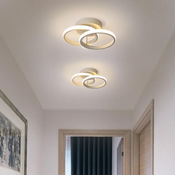 Led Modern Tavan Lambası Panel Işıkları Başucu Alüminyum Oturma Odası Yatak Odası El Mutfak Armatürleri E27 Lambalar