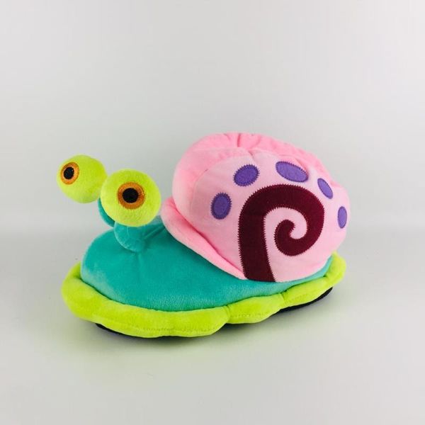 

snail slipper winter warm shoes lovely family party slippers, Black