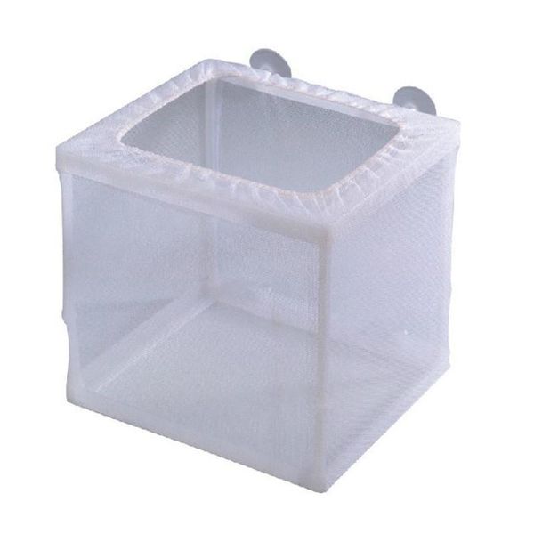 

aquariums white aquarium net isolation box small fry breeding suction cup mesh