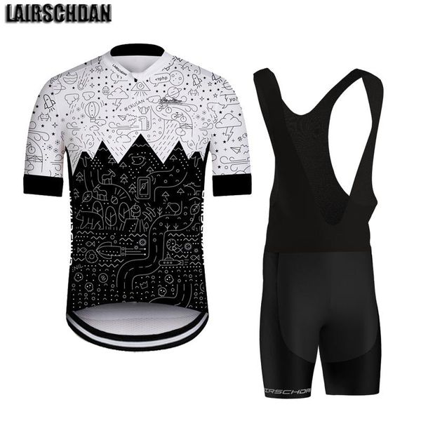 

racing sets lairschdan mens cycling clothing summer cycle jersey women set mountain bike outfit ropa mtb bicycle dress bicicleta hombre, Black;blue