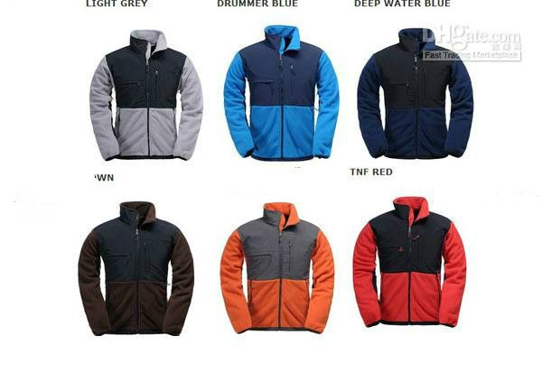 

men brand jacket discounted fleece jackets slim warm outdoor skiing jackets 4 pockets with hidden zipper s-xxl, Black;brown