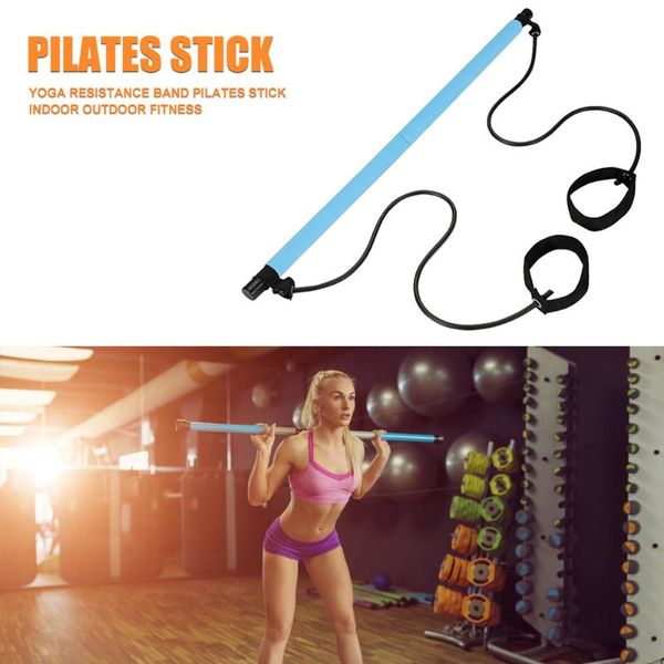 

resistance bands home pilates bar stick band high-strength tpe multi-function body building tools for gym fitness workout sports