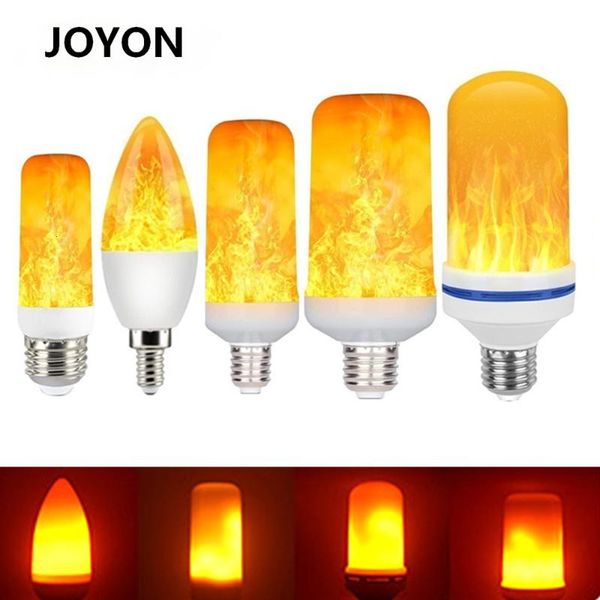 

bulbs led e27 flame bulb fire e14 lamp corn flickering light dynamic effect 3w 5w 7w 9w 110v-220v for home lighting
