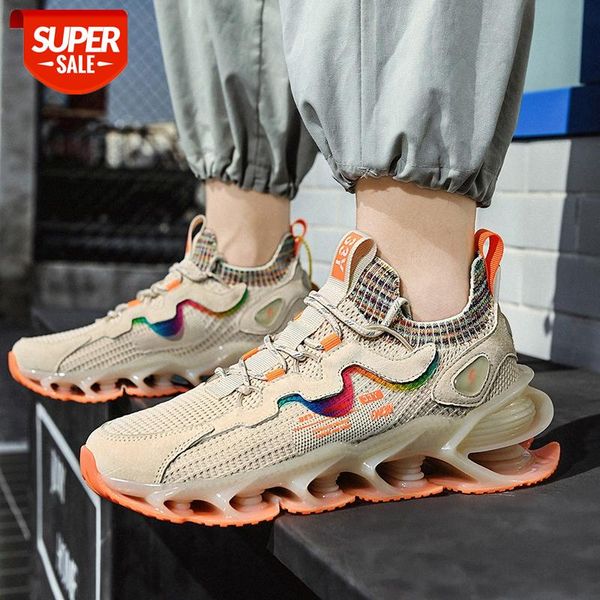 

men's shoes summer mesh breathable casual sports fashion trend warrior travel #j66n