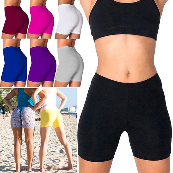 

women's shorts summer thin fitness push up women gym biker short feminino leggings workout clothing sweatpants, White;black