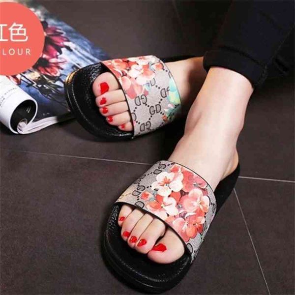 

70% off outlet store women's shoes summer new style flat bottom flip flops fashion thick, Black
