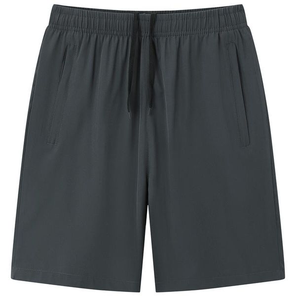 

men's shorts running mens summer sports workout bottoms clothing training quick drying 2 in 1 male, White;black