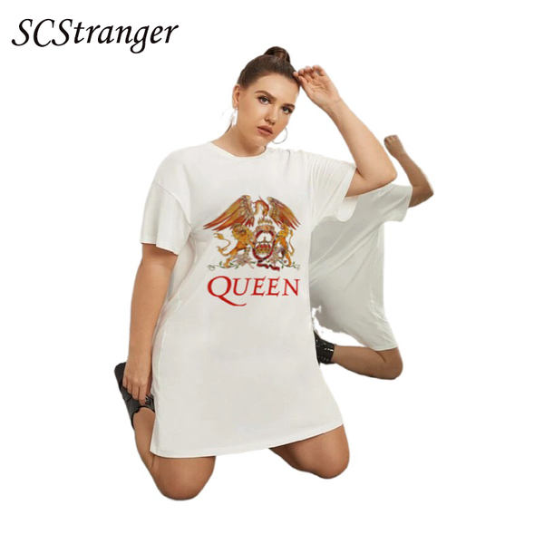 

plus size t-shirt scstronger summer women's t shirt pure white phoenix print round neck blouse blusas mujer de moda 2021, Black