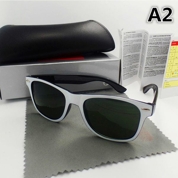 

fashion luxurious designer men sunglasses uv protection beach vintage women sun glasses retro eyewear with box and ca, White;black
