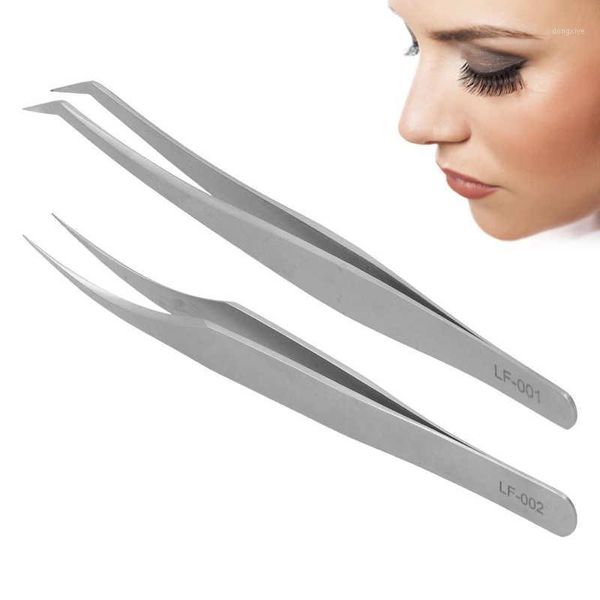

professional eyelash tweezers arc shape curved for grafting extension high elasticity makeup tools eyebrow & stencils1