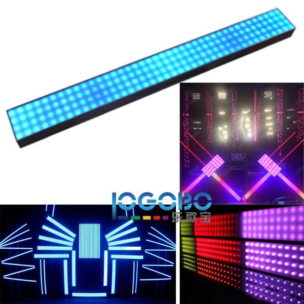 

nice led dream bar strip light smd rgb dance art-net & kling-net dmx control milky frosted clean covers for choice strings