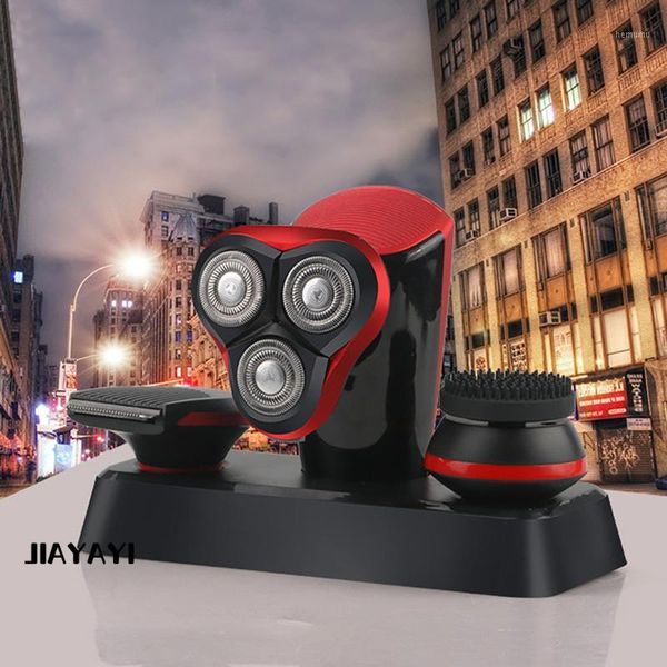 

electric shavers 3 in 1 rechargeable multi-function face washer repair comb set usb car shaving head machine 20ml #j#g401