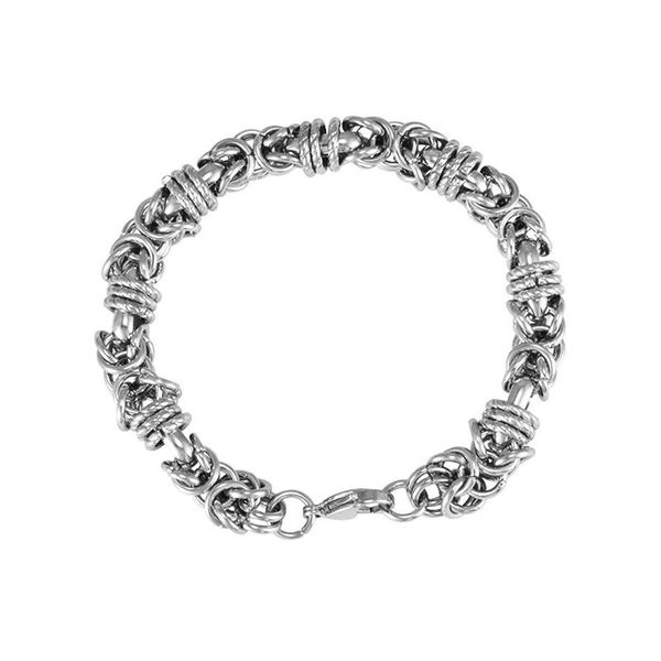

titanium steel bracelet for men women korean fashion simple personality jewelry hand brand hip hop teenagers link, chain, Black