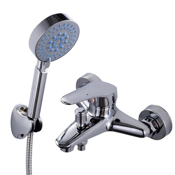 

triple brass shower kit plumbing bathroom combo set head system for home sets