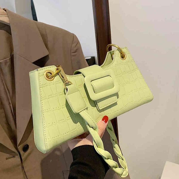 

luxury herme handbags and storage st. ai masilan high sense foreign style small women's 2021 new fashion net red messeng