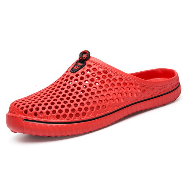 

breathable hollow slippers women fashion half sandals women lovers beach women sandals, Black