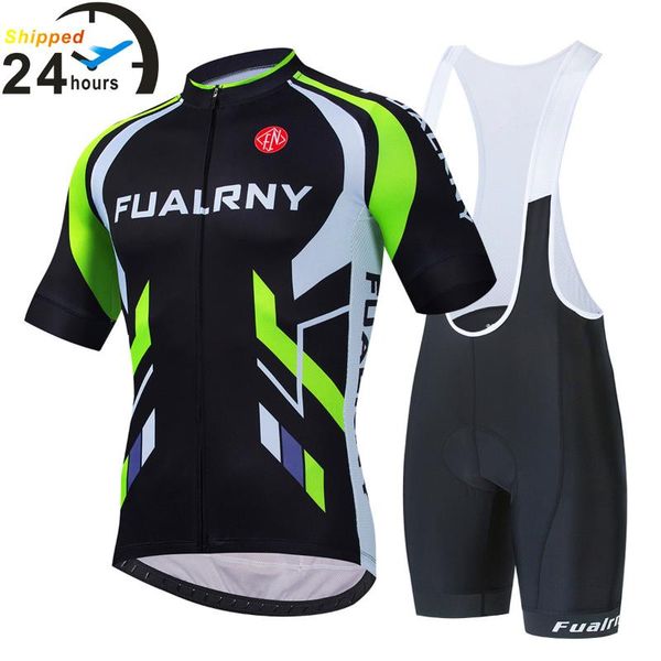 

pro summer cycling clothing mtb bike jersey set ropa ciclista hombre racing bicycle clothes sets, Black;blue