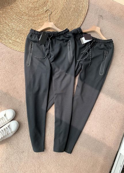 

21ss mens pants travel retro classic sweatpants spring comfortable elastic and breathable high-quality fabric classic stamping pocket design, Black
