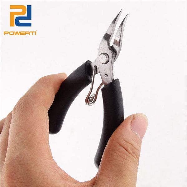 

mini bent nose pliers stringing tools needle black for tennis racket machine or badminton sets