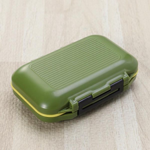 

fishing accessories hook box and impact resistant waterproof - size (green)