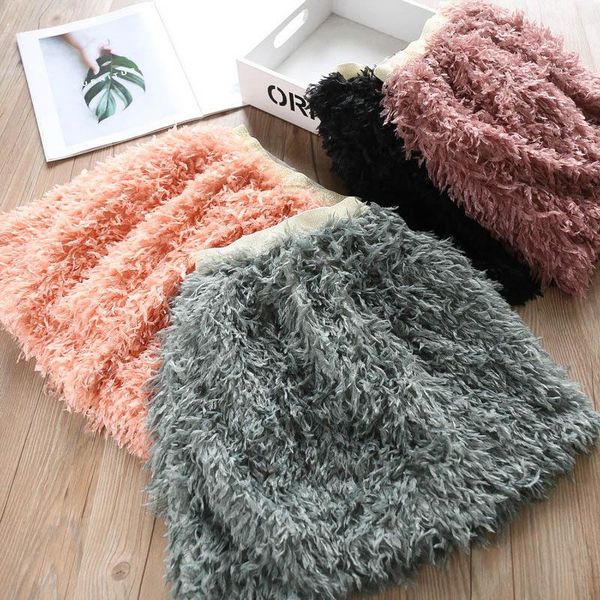 

skirts girls' bust skirt 2021 autumn baby tassel waist children's wear wholesale, Blue