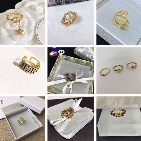 

factory specials aa fashion stars same letter pearl ring cyk5, Silver