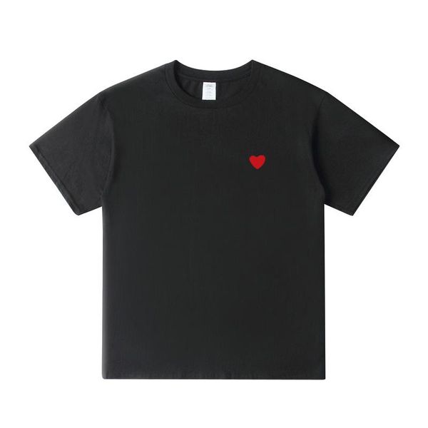 

men's t-shirts [eyes] fashion couple t-shirt 2021 casual embroidery single love breathable summer women's clothing scp, White;black