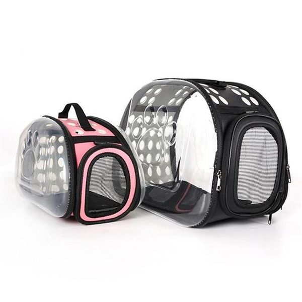 

cat carriers,crates & houses foldable travel bag pet handbag breathable dog carrying case outside space puppy transparent shoulder supplies