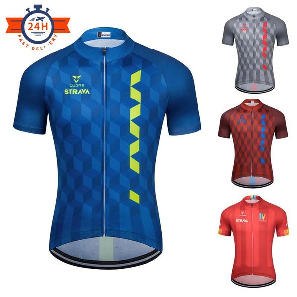 

racing jackets summercycling jersey 2021 short-sleeved cyclingjersey maillot ropa ciclismo racingjersey cycling, Black;red