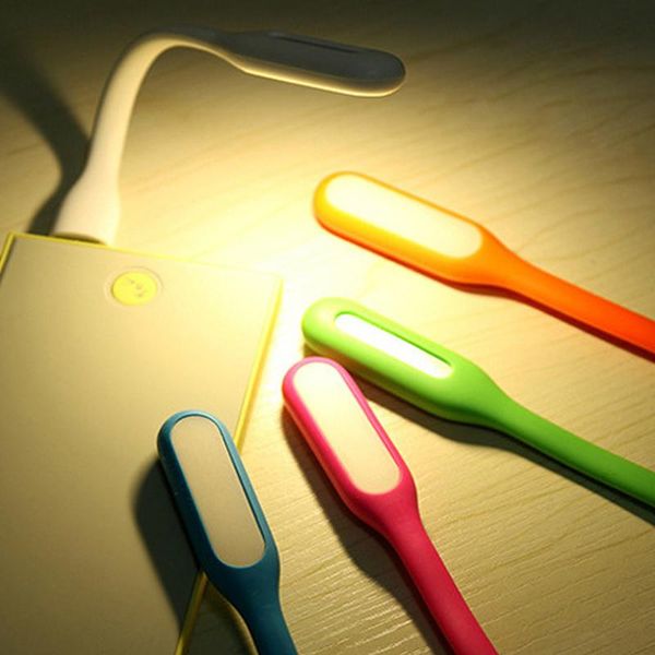 

book lights mini led usb lamp light portable power bank notebook reading desk night