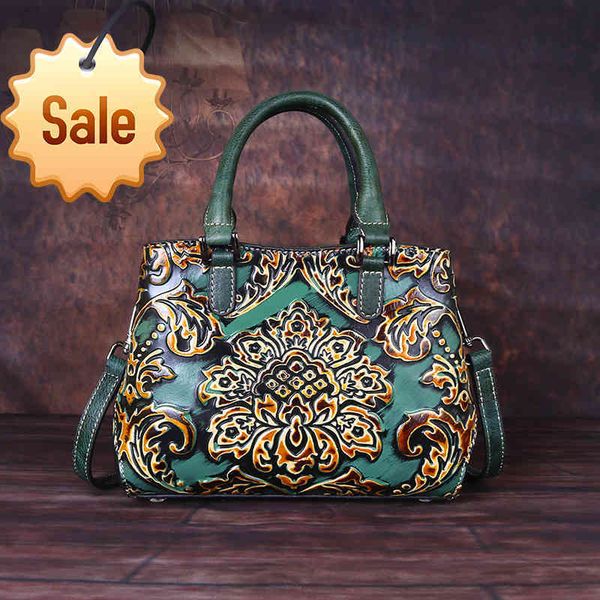 

head leather women's bag