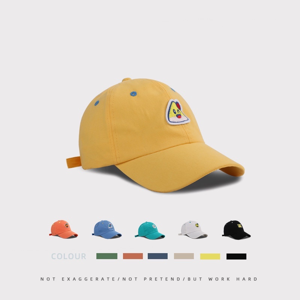 

hats, scarves & gloves sets children's hat autumn cute cartoon paste cloth baby baseball boys and girls japanese simple duck tongue, Blue;gray