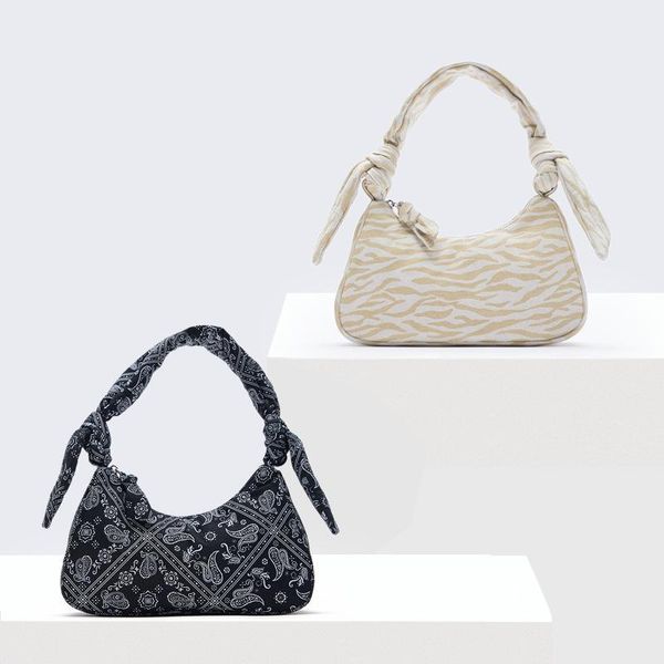 

evening bags 2021 women's bag retro canvas print shoulder casual handbag tote for women