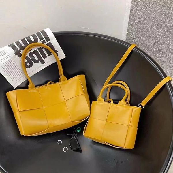 

evening bags ladies luxury leather knitted shoulder bag brand handbag designer messenger large capacity tote pu shopping compo